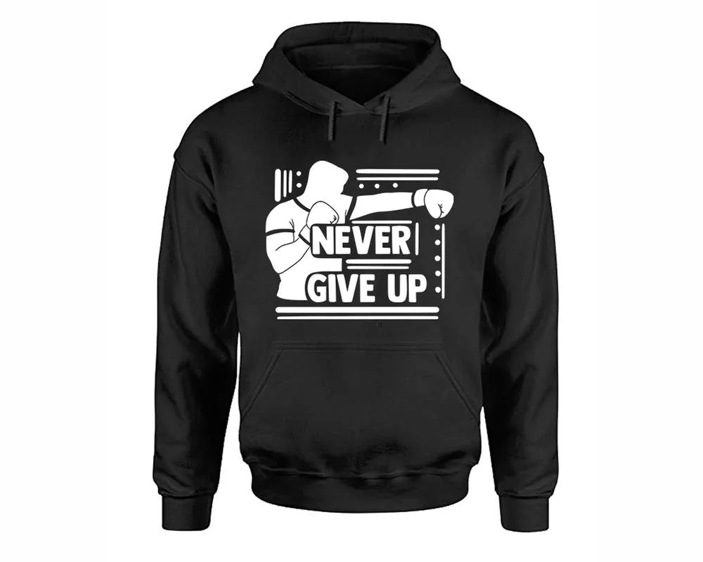 Never Give Up Pullover Hoodie