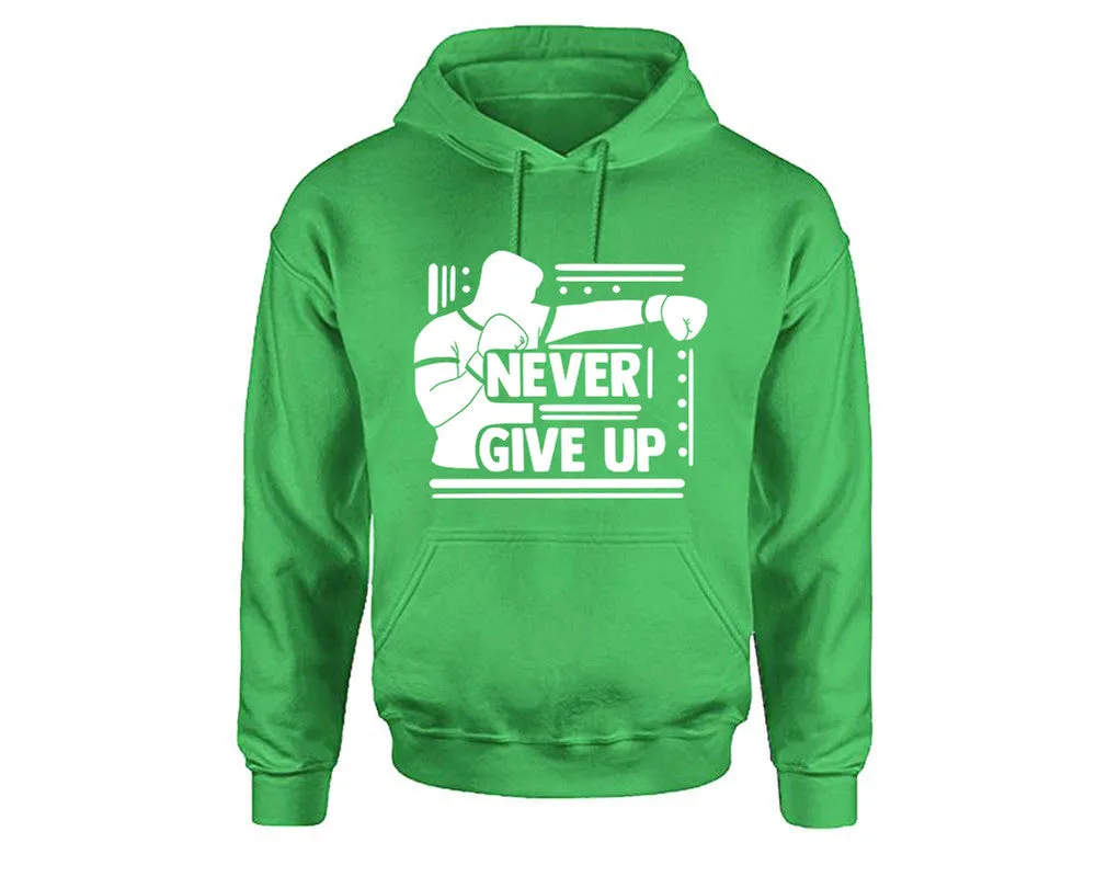 Never Give Up Pullover Hoodie