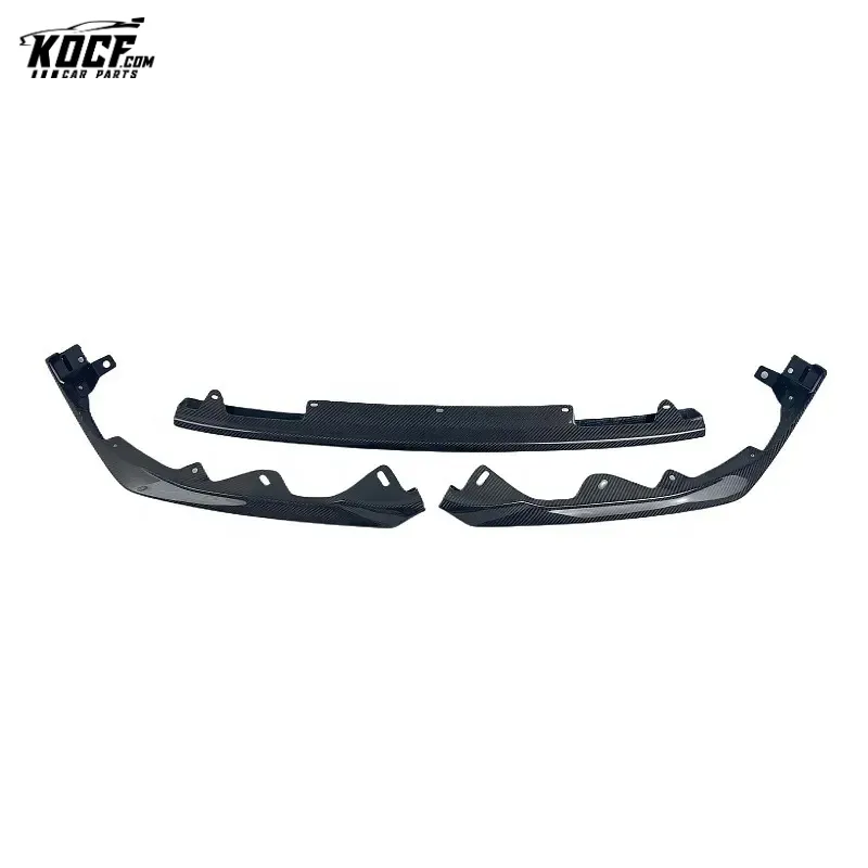 NEW! For Subaru WRX S4 3-PC Sti-p Style Front Bumper Lip Splitter Spoiler JDM Parts