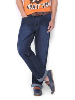 Newport Men Blue Quebec Classic Straight Fit Jeans