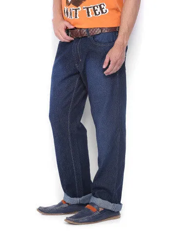 Newport Men Blue Quebec Classic Straight Fit Jeans