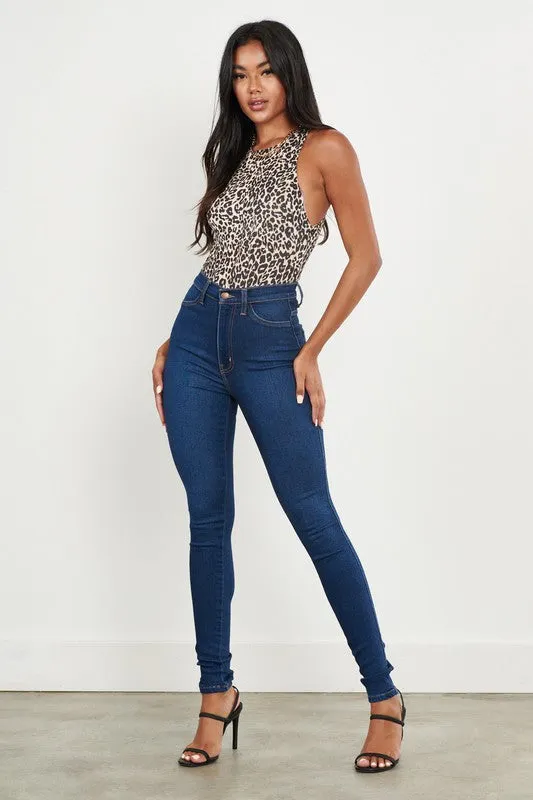 Nikki High Waisted Classic Skinny Jeans