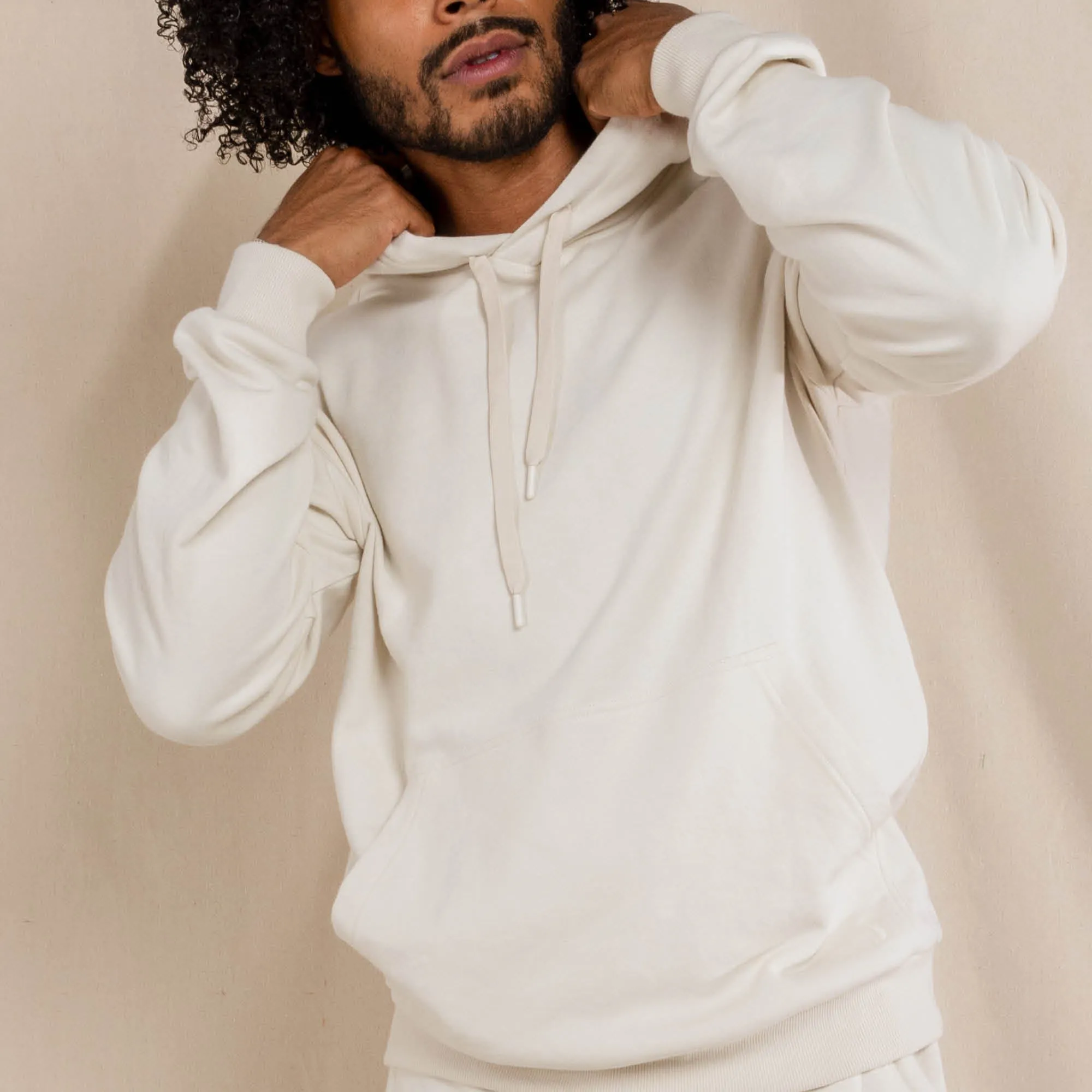 Oatmeal and Navy | Goldilocks™ Men’s Lounge Hoodie 2 Pack From Shinesty