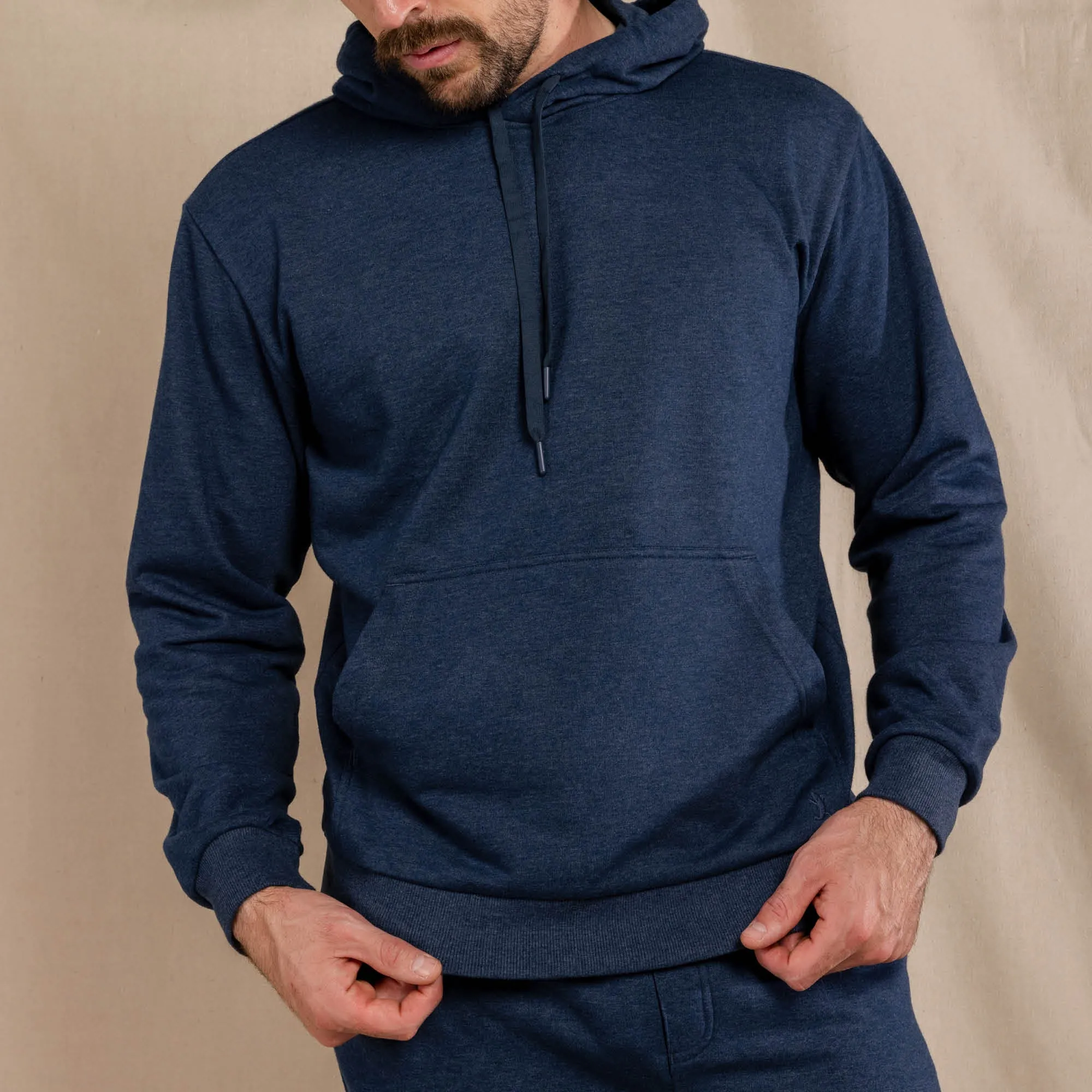 Oatmeal and Navy | Goldilocks™ Men’s Lounge Hoodie 2 Pack From Shinesty