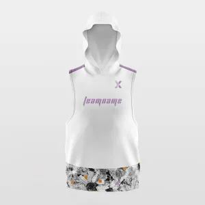 Pixel Flower - Customized Basketball Sleeveless Hoodies