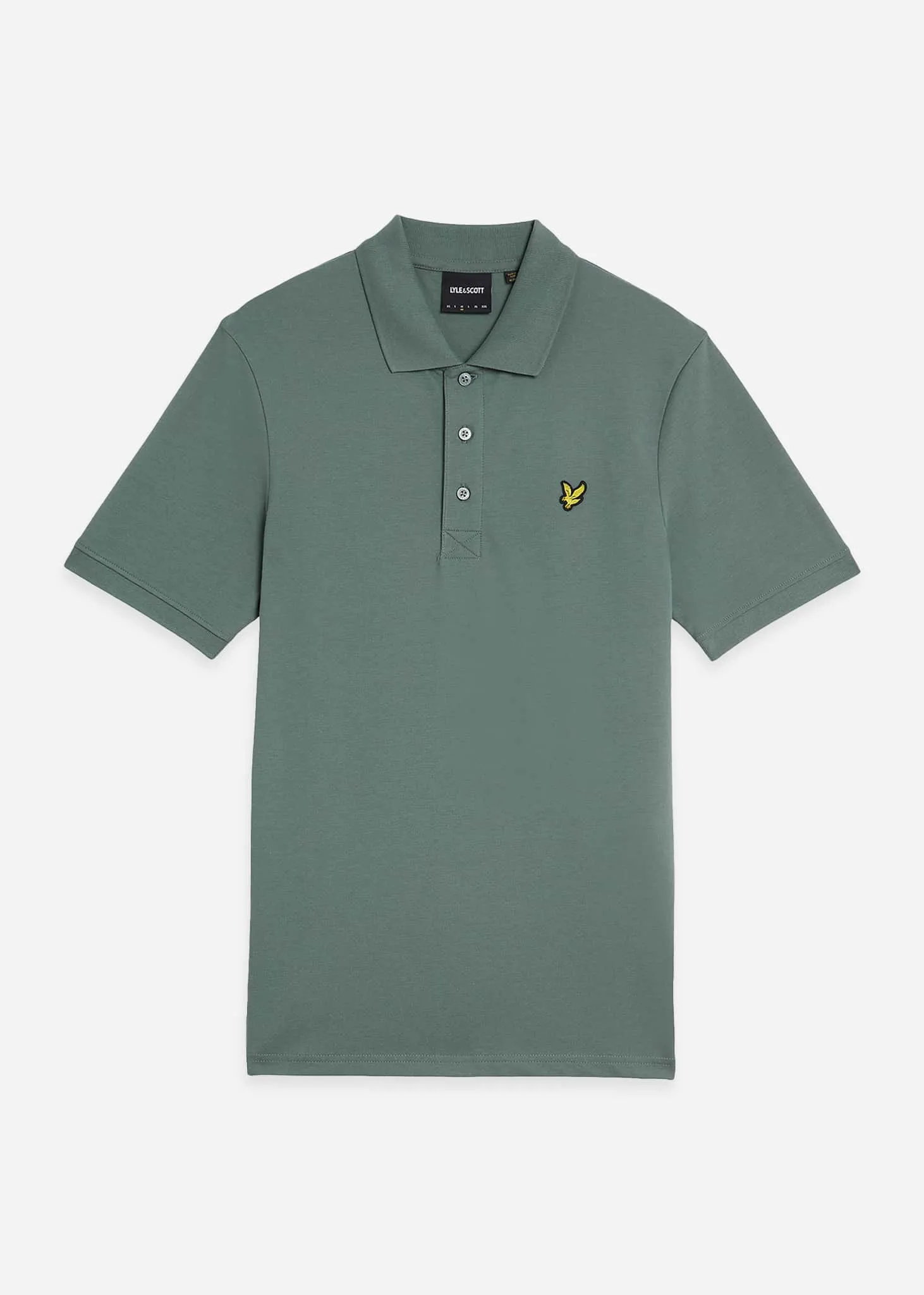 Plain polo shirt - green mercurial