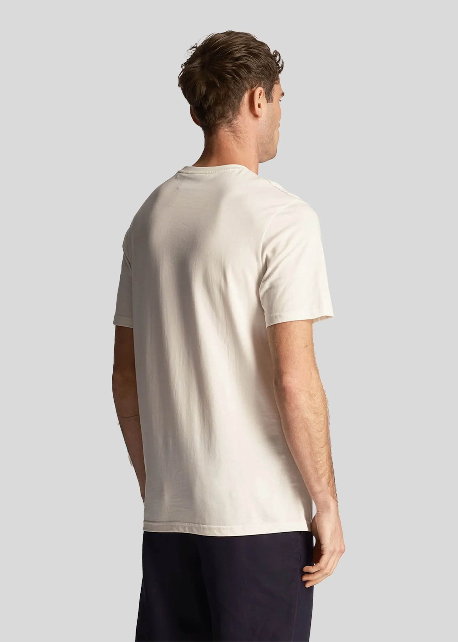 Plain t-shirt - chalk