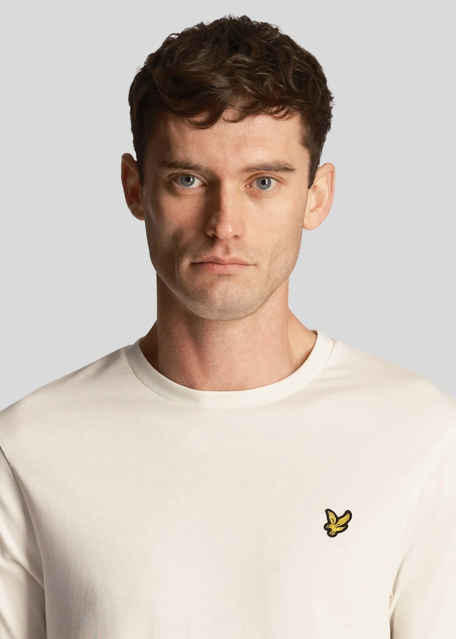 Plain t-shirt - chalk