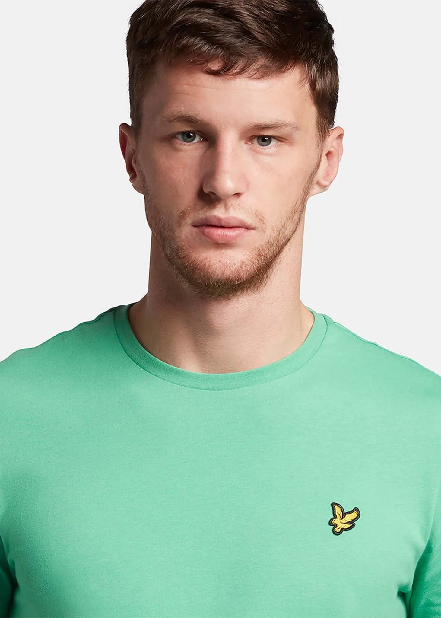 Plain t-shirt - green glaze