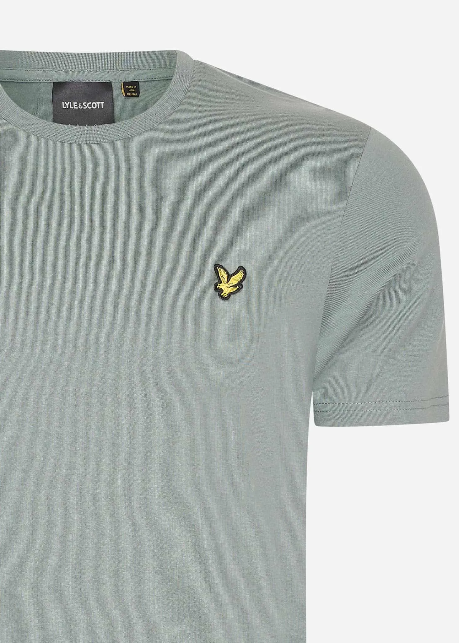 Plain t-shirt - green mercurial