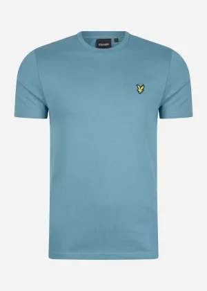 Plain t-shirt - skipton blue