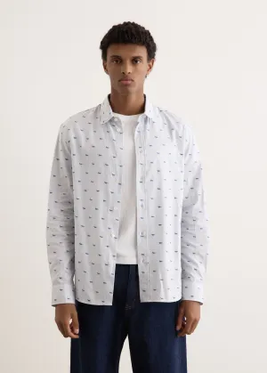 Profile Fox Casual Striped Shirt