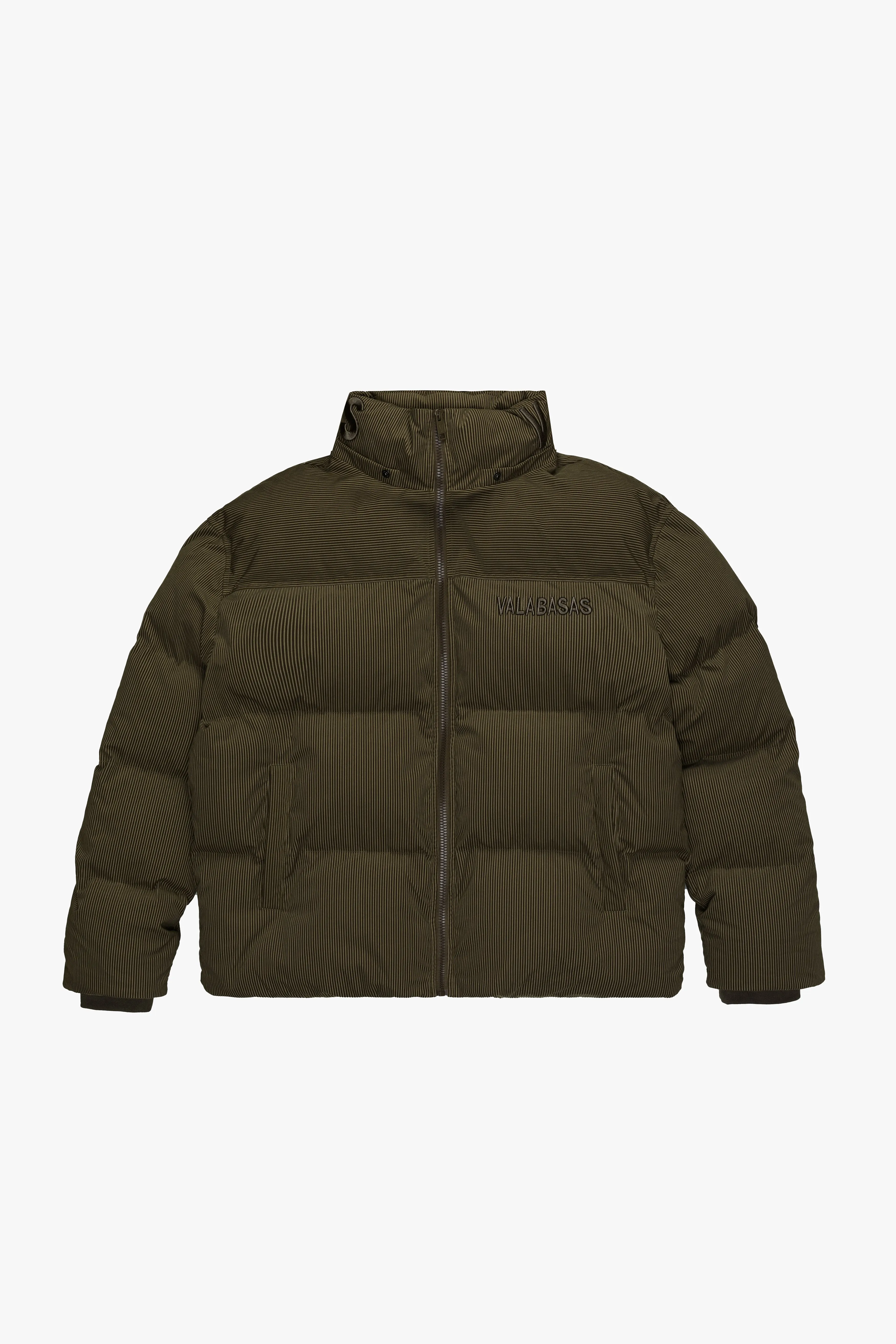 "GOYO" GREEN  PUFFER JACKET
