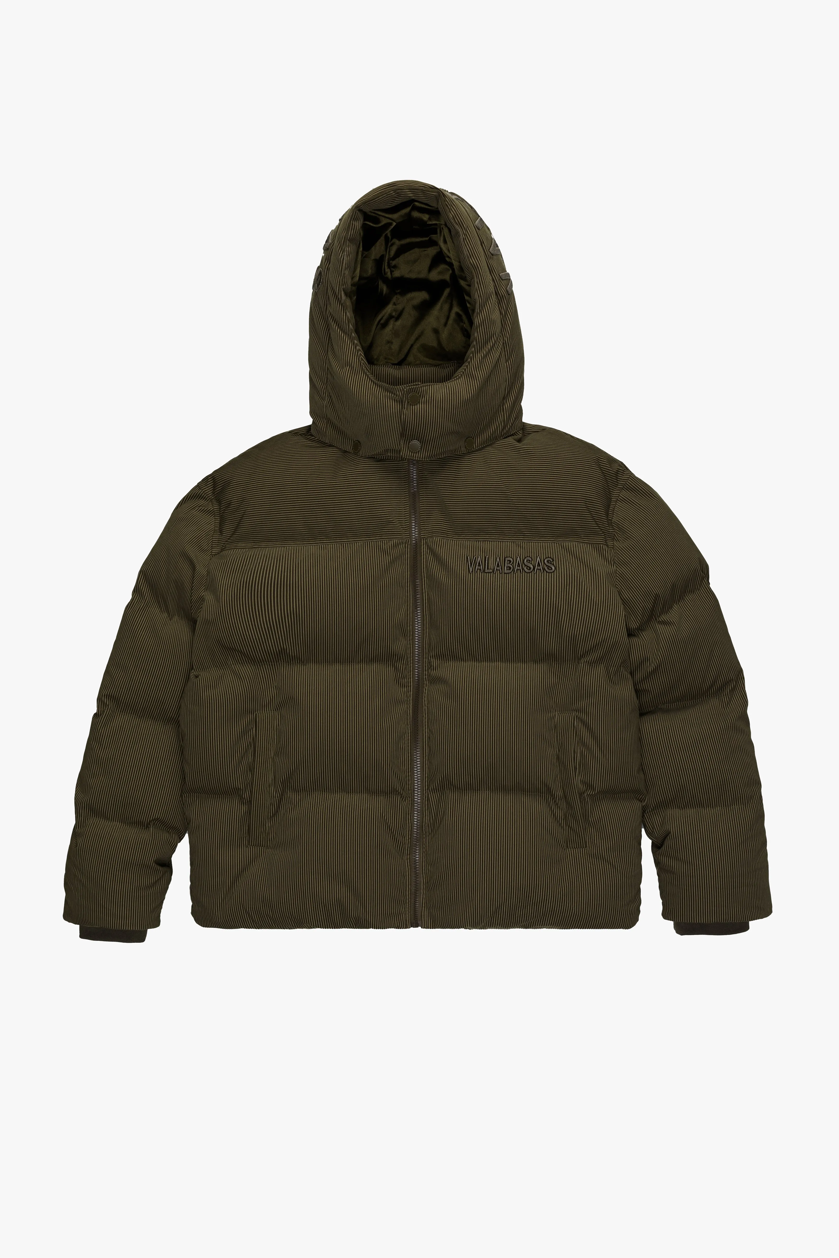 "GOYO" GREEN  PUFFER JACKET