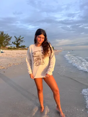 RATHER BE AT THE BEACH CREWNECK