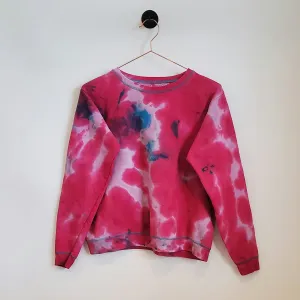 Reworked Retro Tie-Dye Sweatshirt | Size 8-10