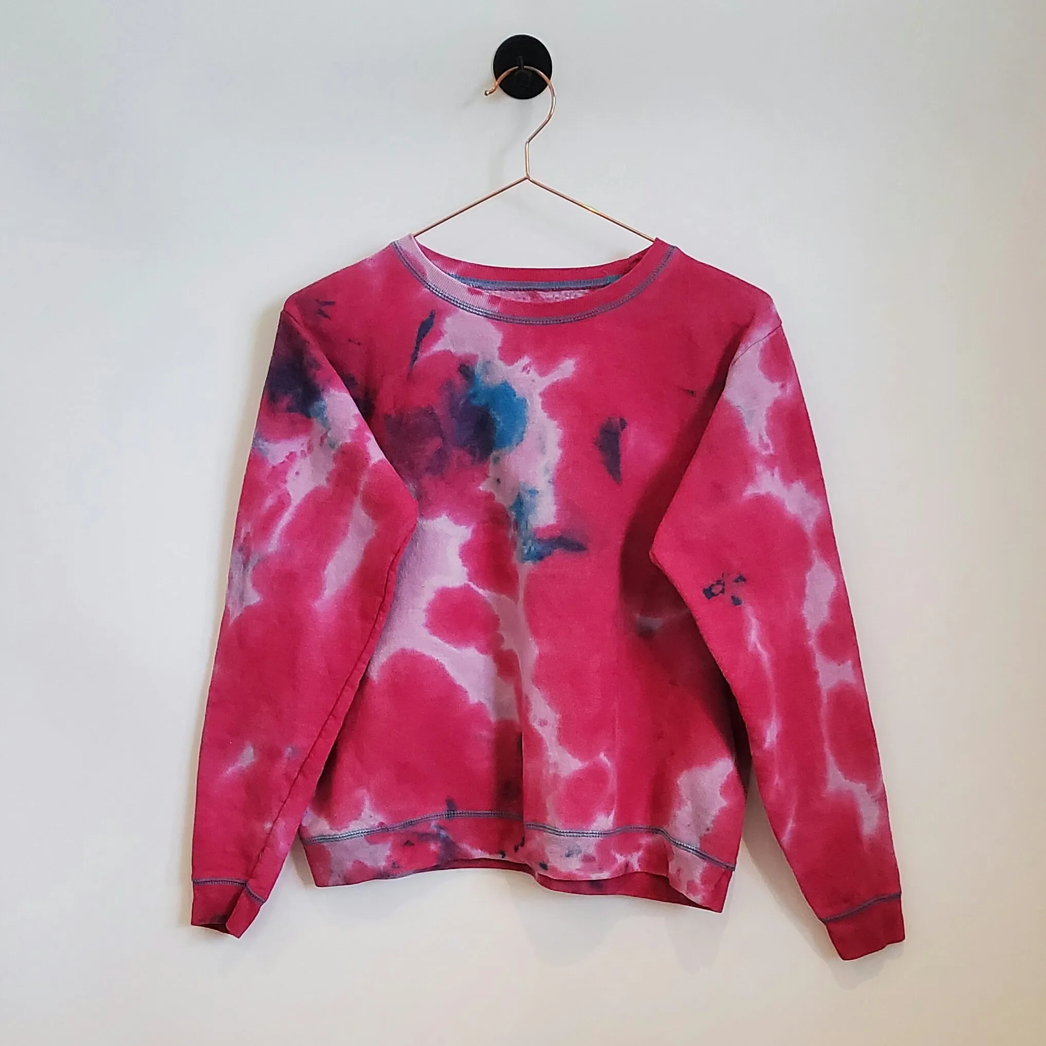 Reworked Retro Tie-Dye Sweatshirt | Size 8-10