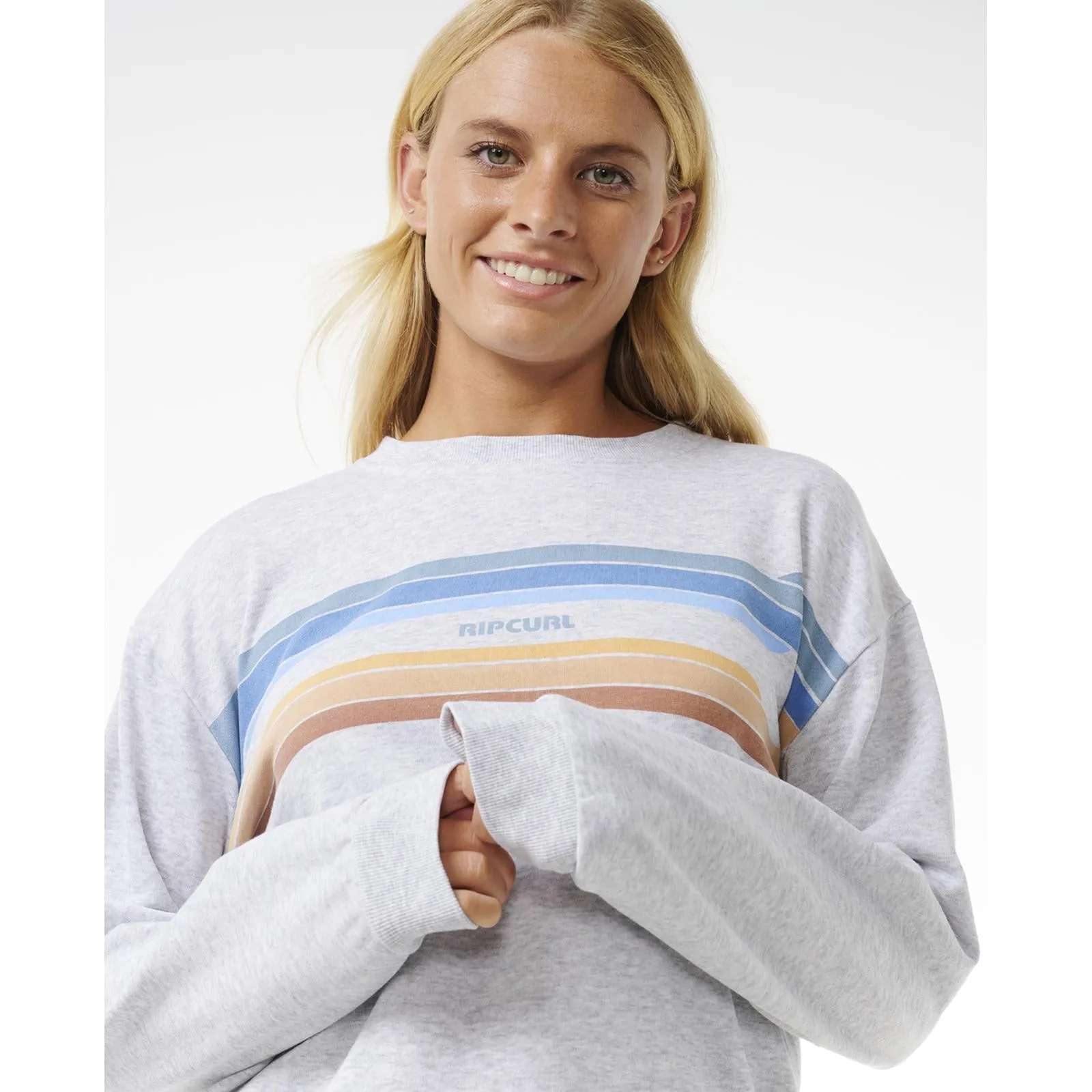 Rip Curl Womens High Tide Surf Crew Neck Sweatshirt