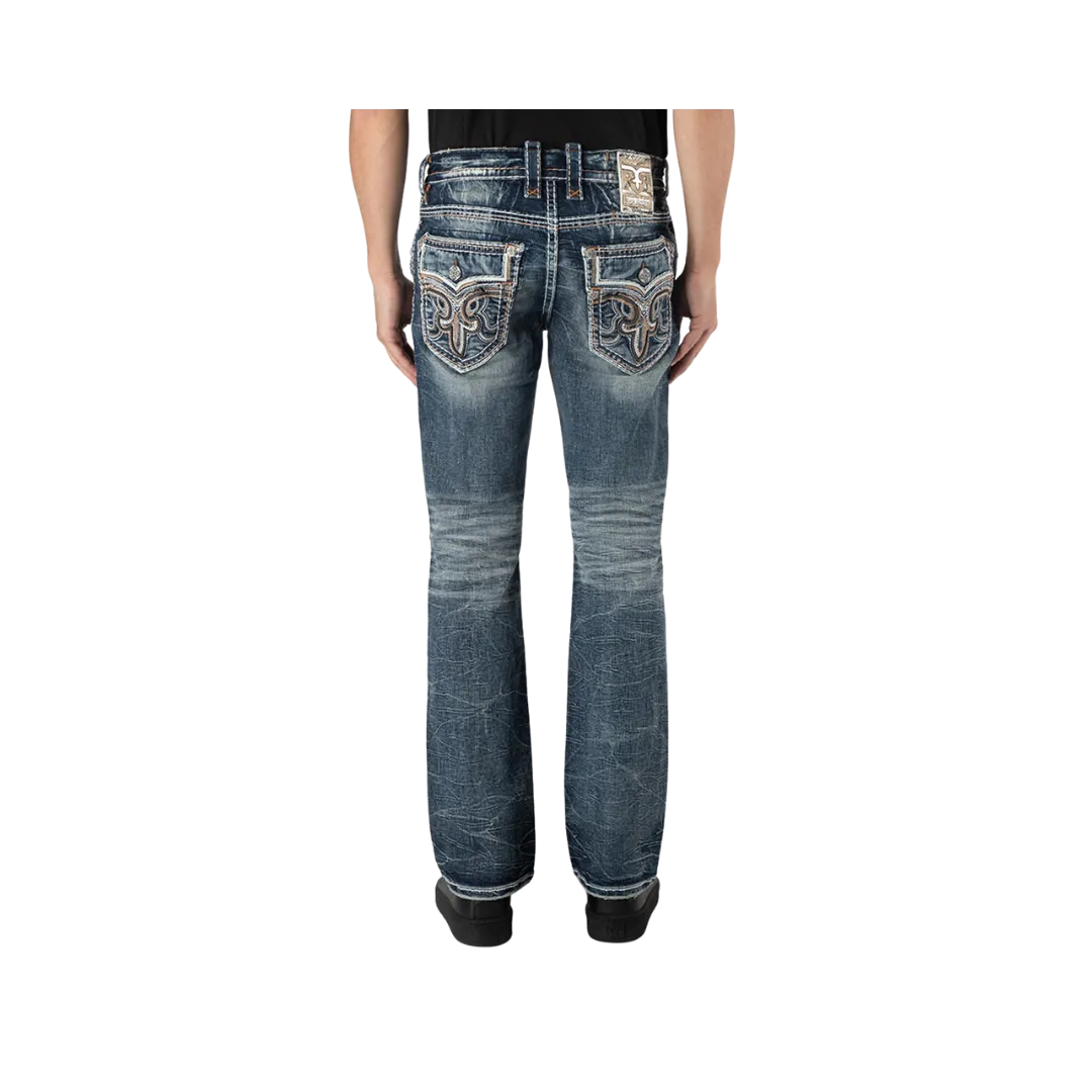 Rock Revival Men's Zinfandel Bootcut Jeans