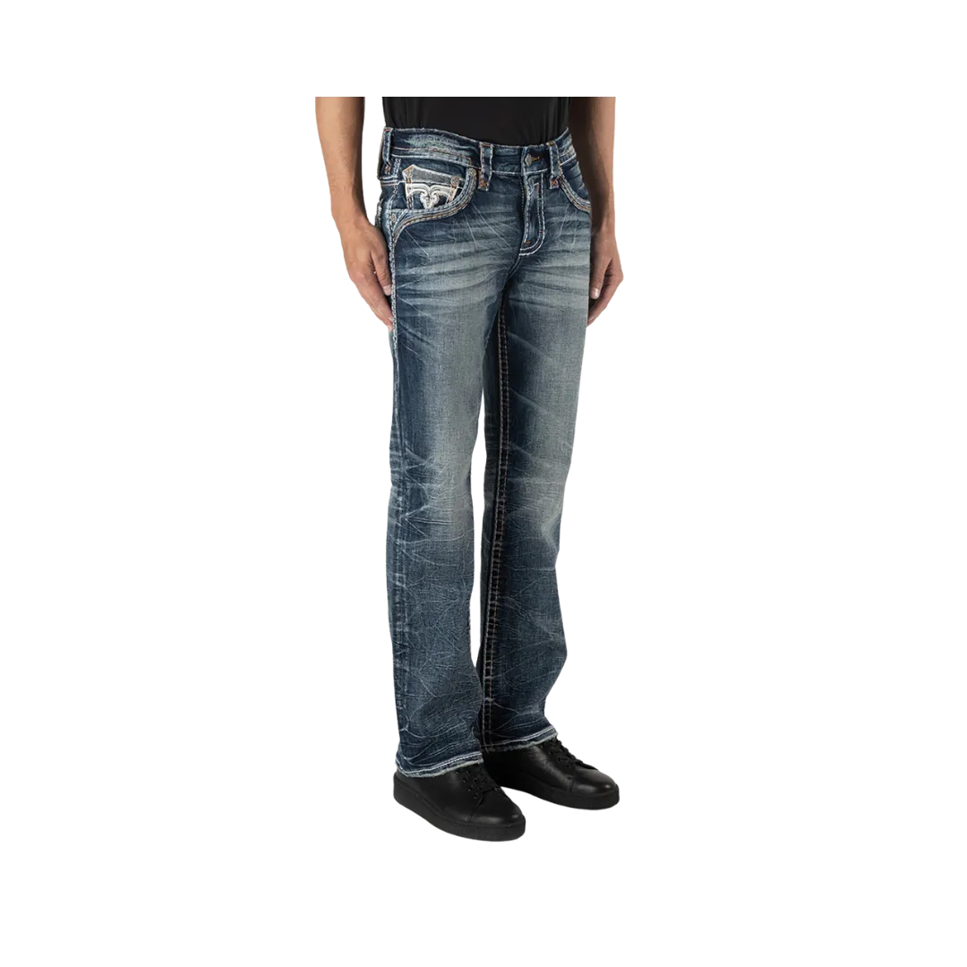 Rock Revival Men's Zinfandel Bootcut Jeans