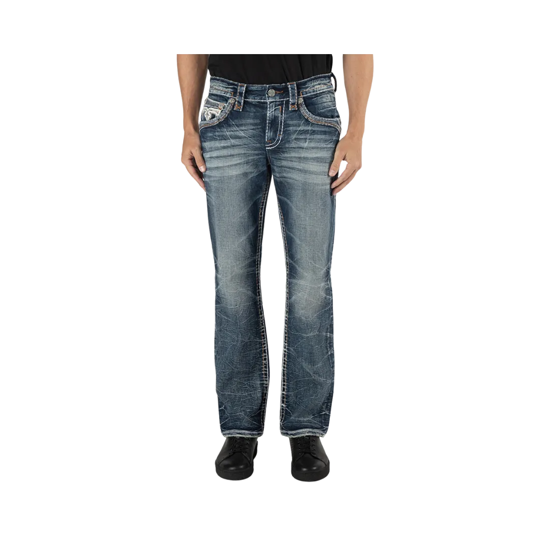 Rock Revival Men's Zinfandel Bootcut Jeans