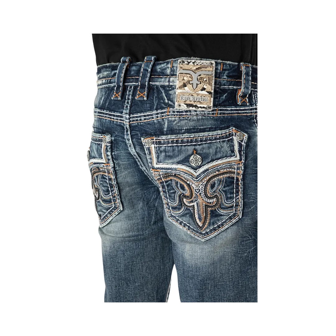 Rock Revival Men's Zinfandel Bootcut Jeans