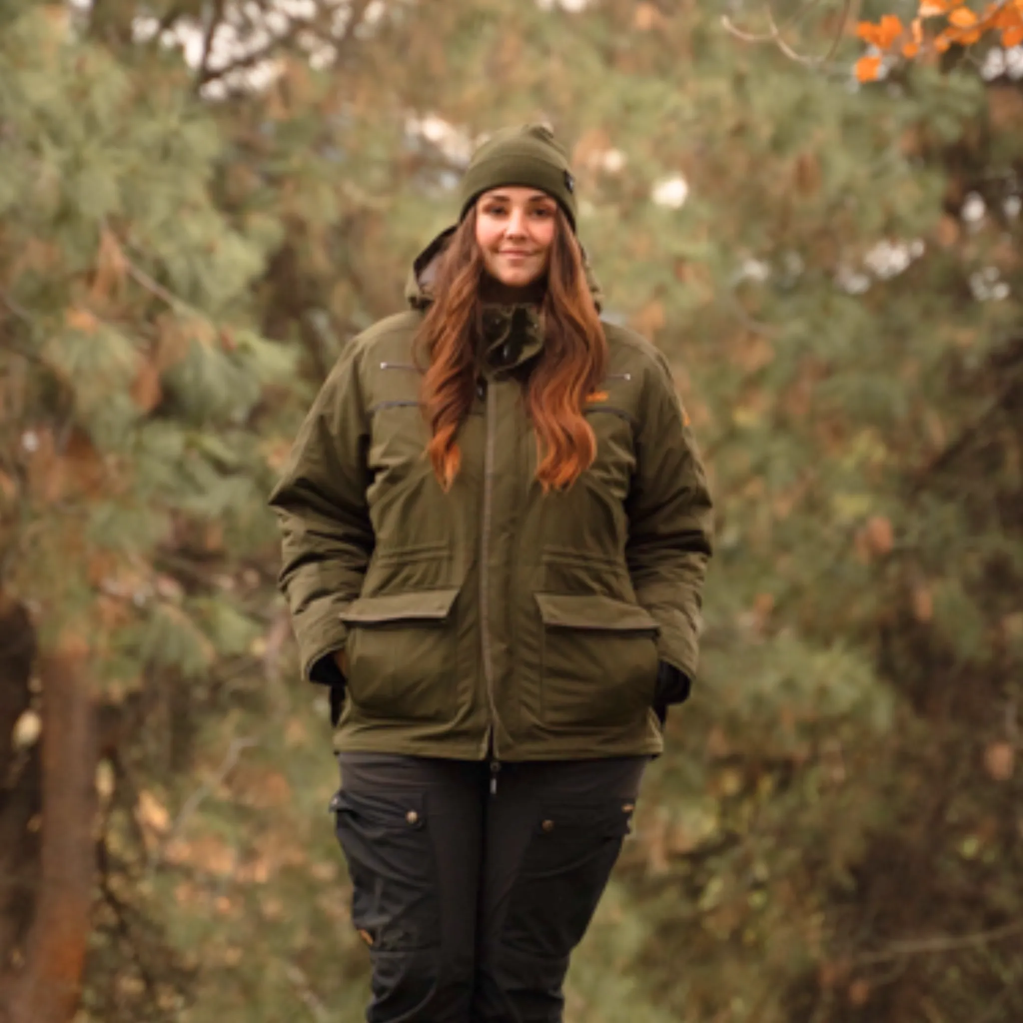 Ruffdog Winter Hat OLIVE SAVE 40%