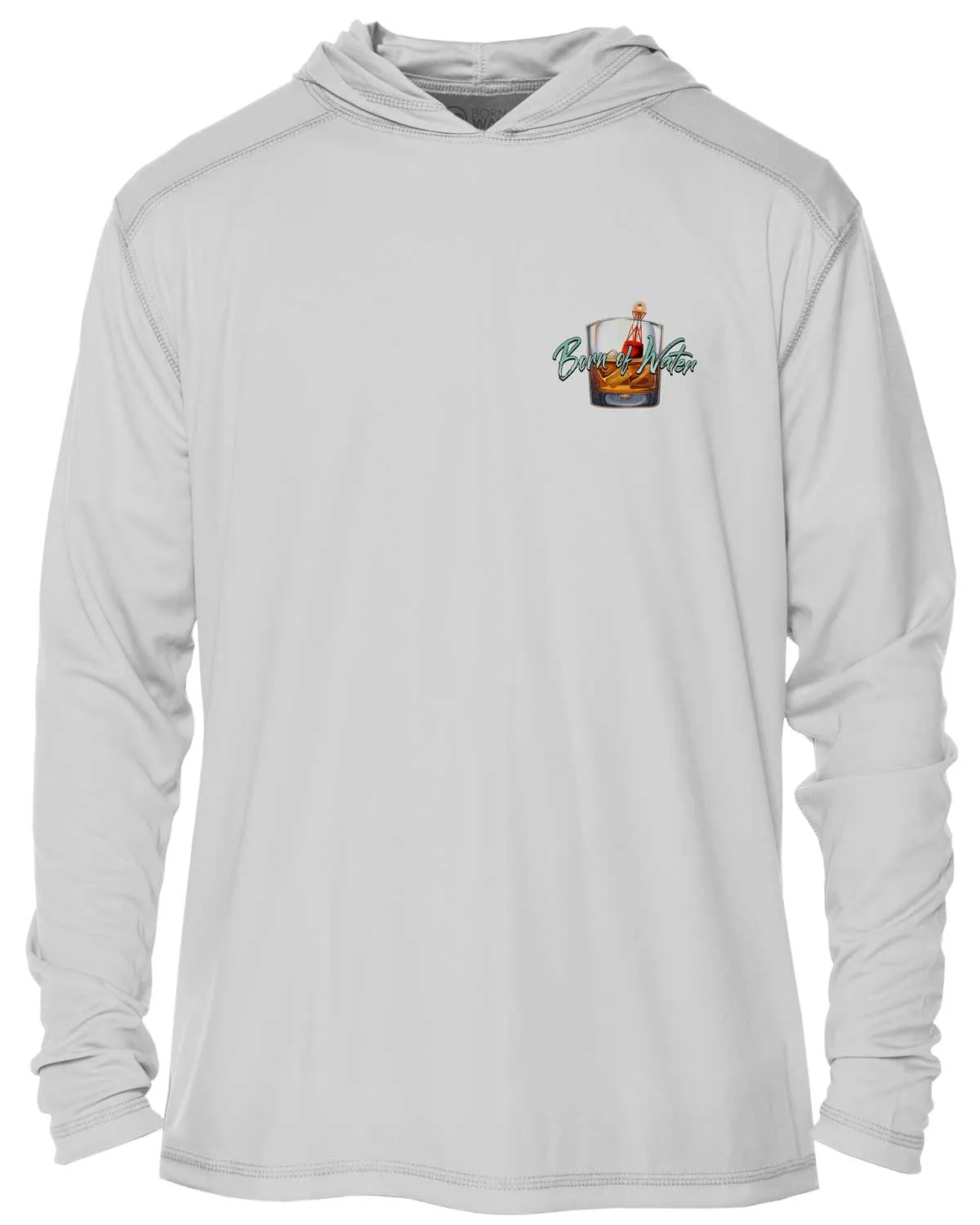 Scuba Dive Bar UV/UPF 50  Long Sleeve Hoodie