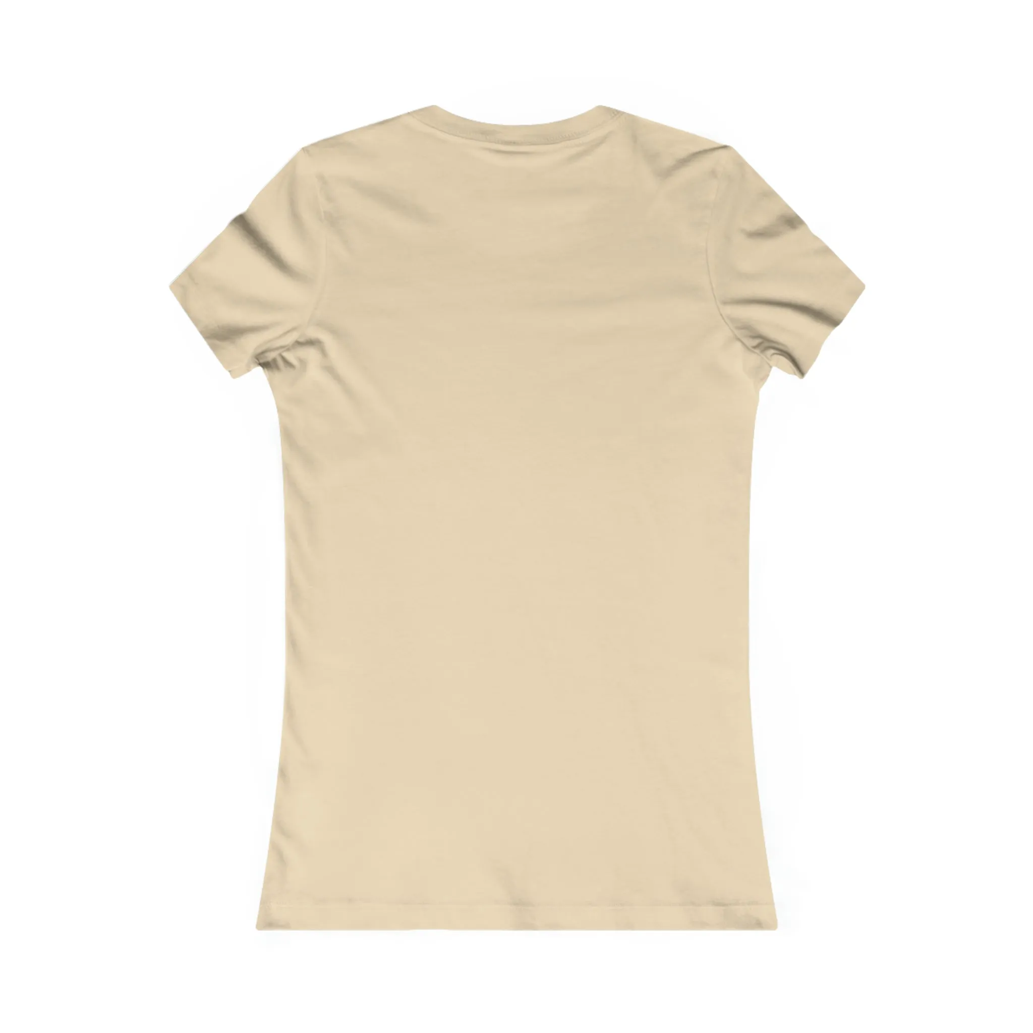 She is STRONG - Women's Favorite Tee - Black Logo - Plain Back