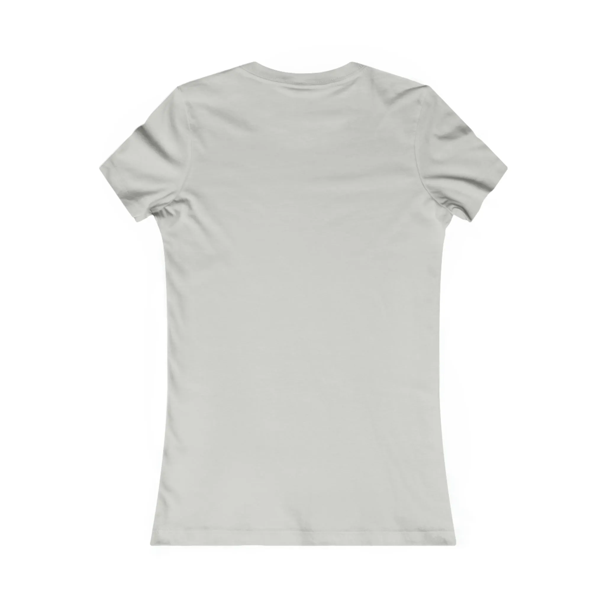 She is STRONG - Women's Favorite Tee - Black Logo - Plain Back