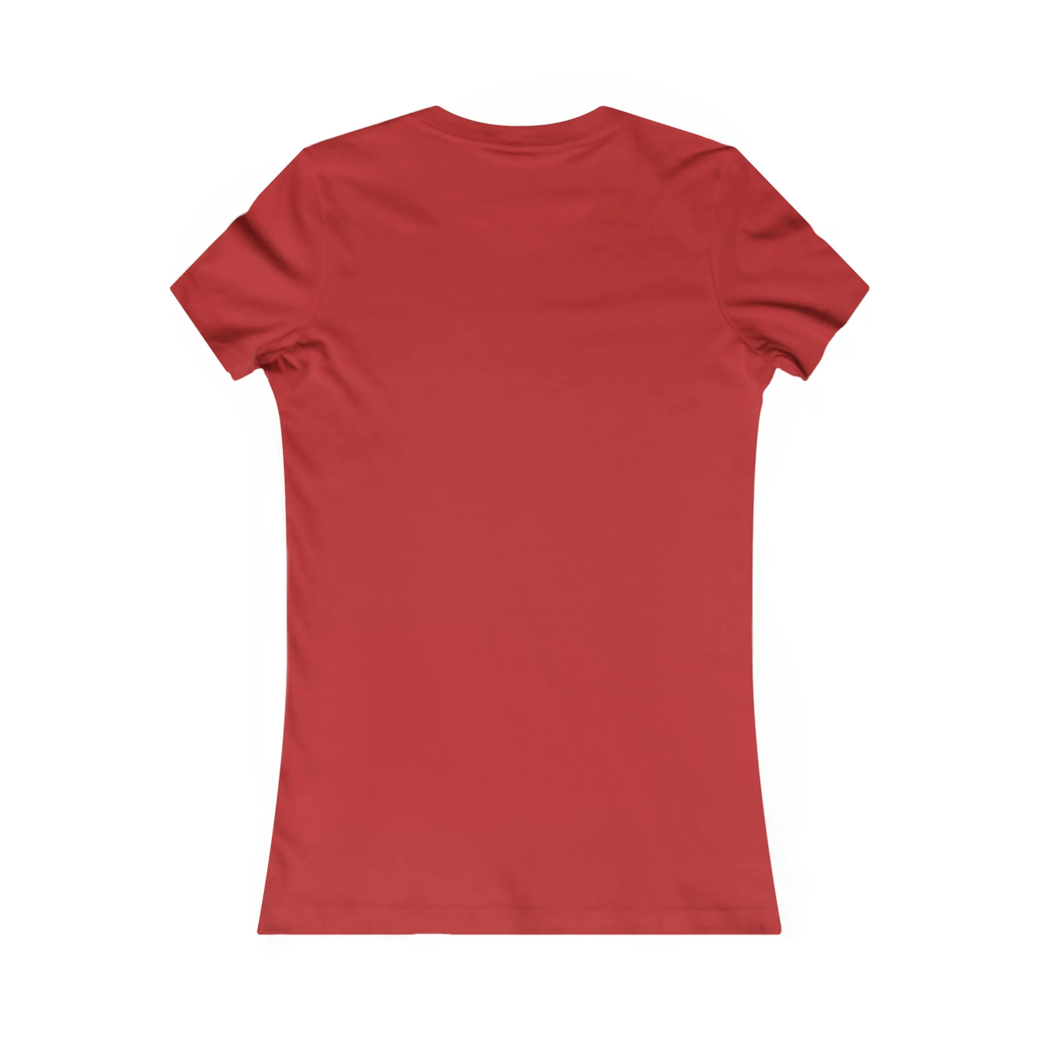 She is STRONG - Women's Favorite Tee - Black Logo - Plain Back