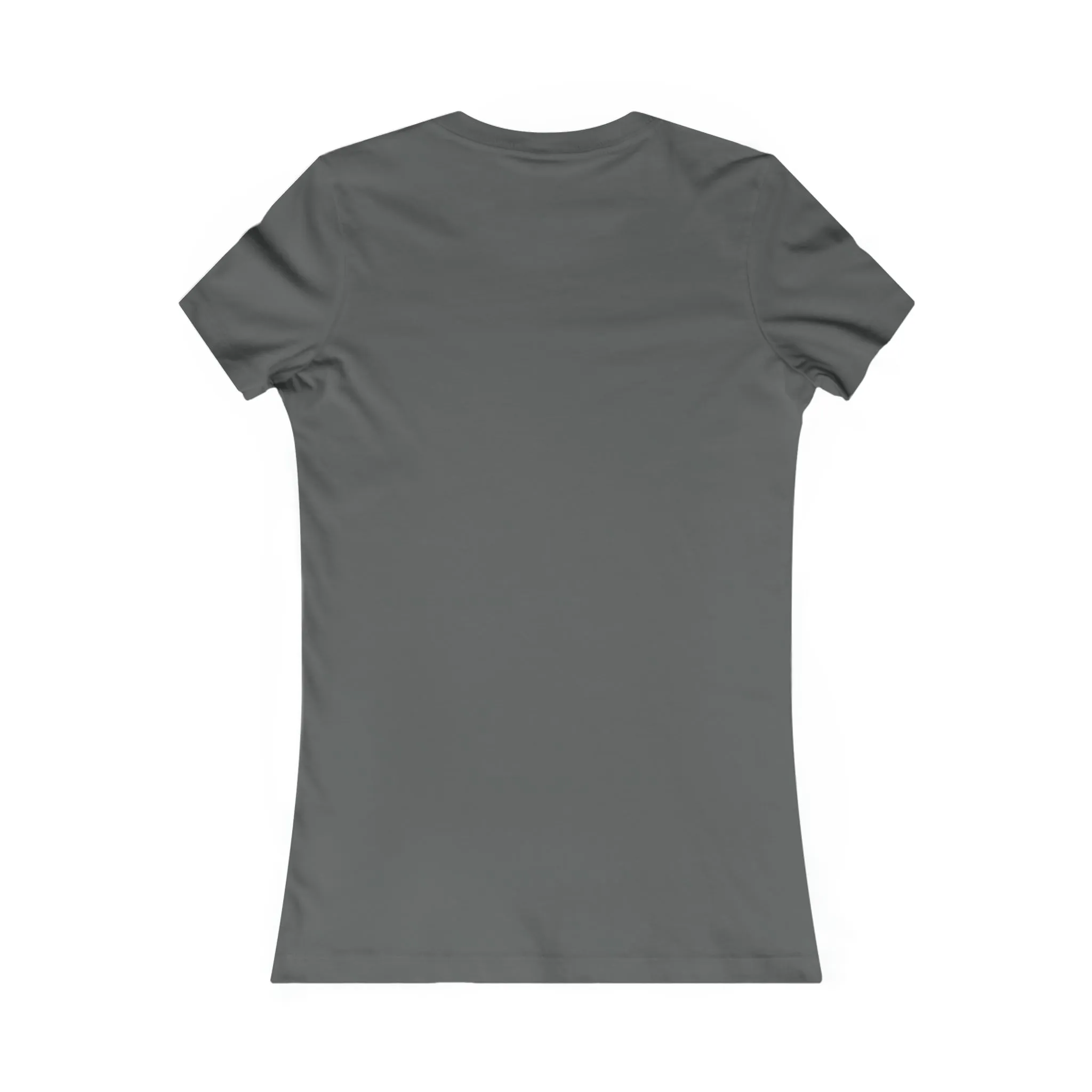 She is STRONG - Women's Favorite Tee - Black Logo - Plain Back