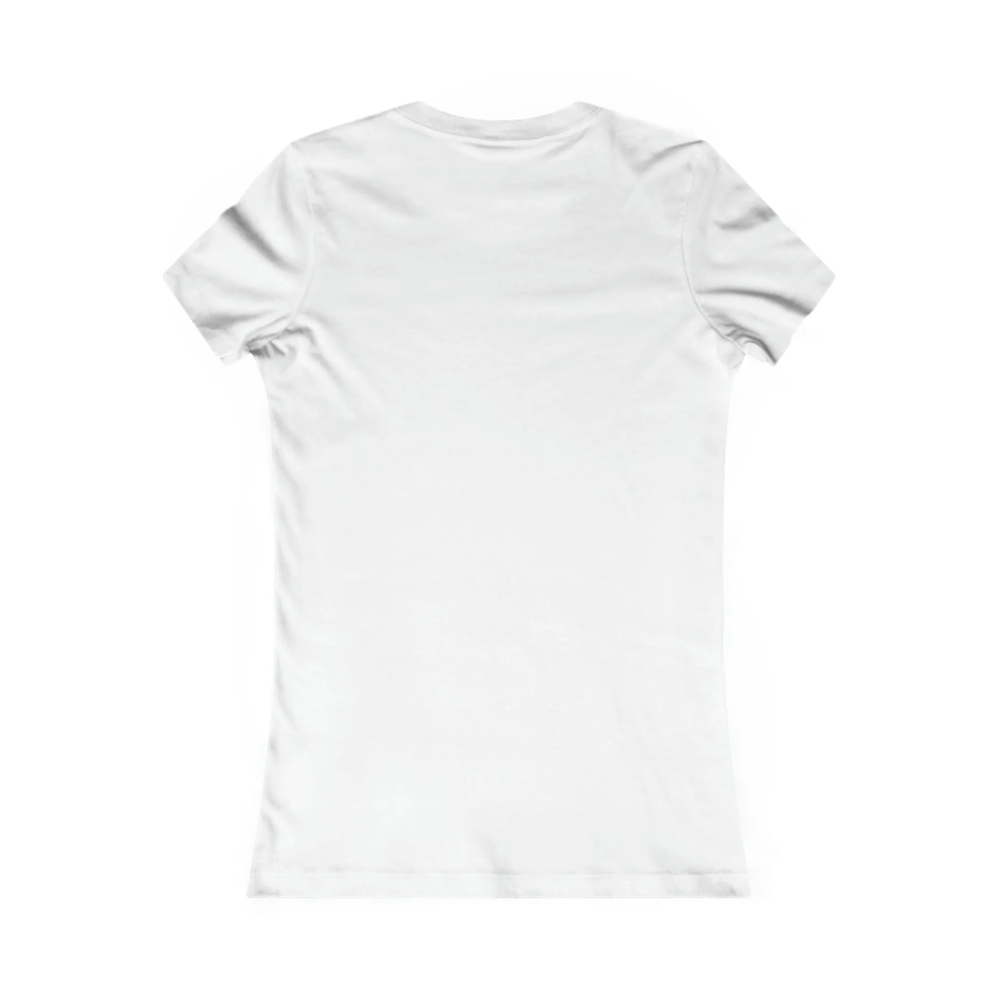 She is STRONG - Women's Favorite Tee - Black Logo - Plain Back