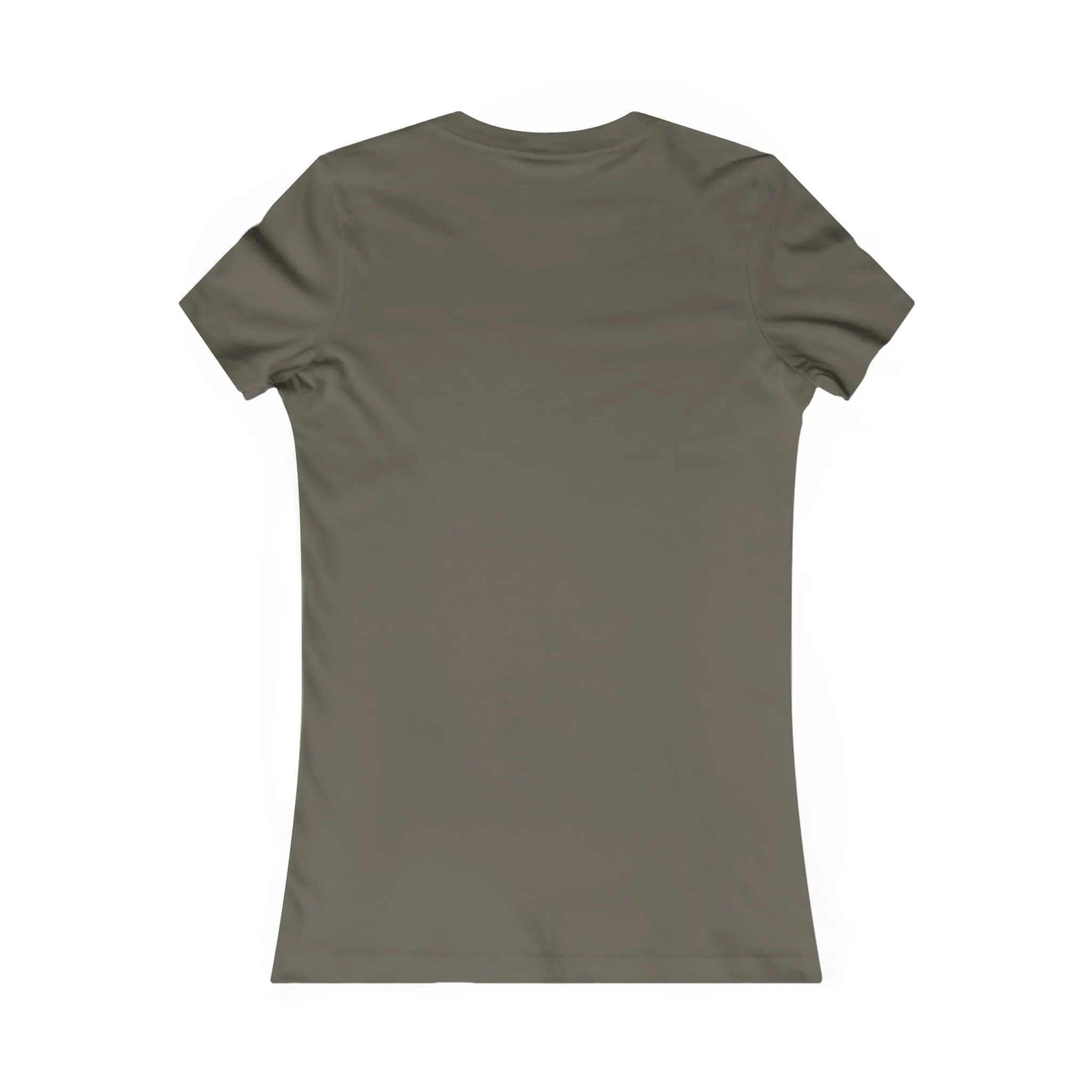 She is STRONG - Women's Favorite Tee - Black Logo - Plain Back