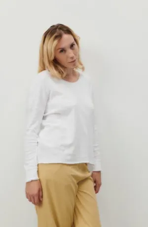 Sonoma Long Sleeve Tee - Blanc