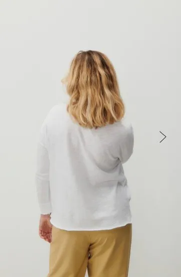 Sonoma Long Sleeve Tee - Blanc