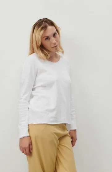 Sonoma Long Sleeve Tee - Blanc