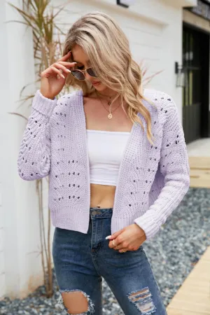 Sprightly Cropped Cardigan