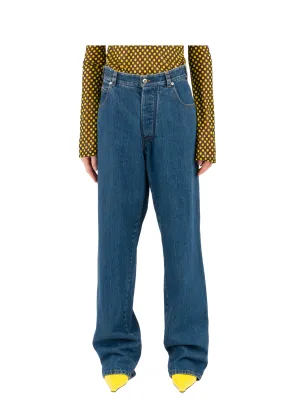 STRAIGHT LEG JEANS