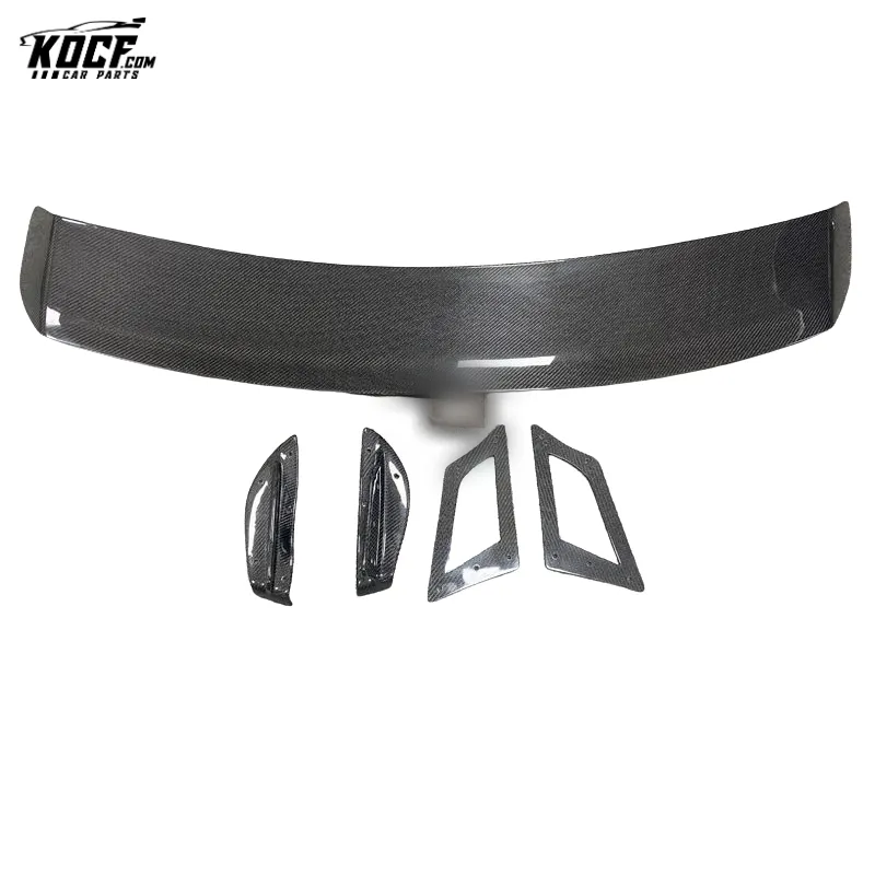 Supra A90 A91 MK5 Spoiler Wing Carbon Fiber Rear Trunk High Wing Spoiler Volt style For 2020 2021 Toyota