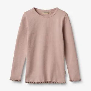 T-shirt L/S Ida - rose powder