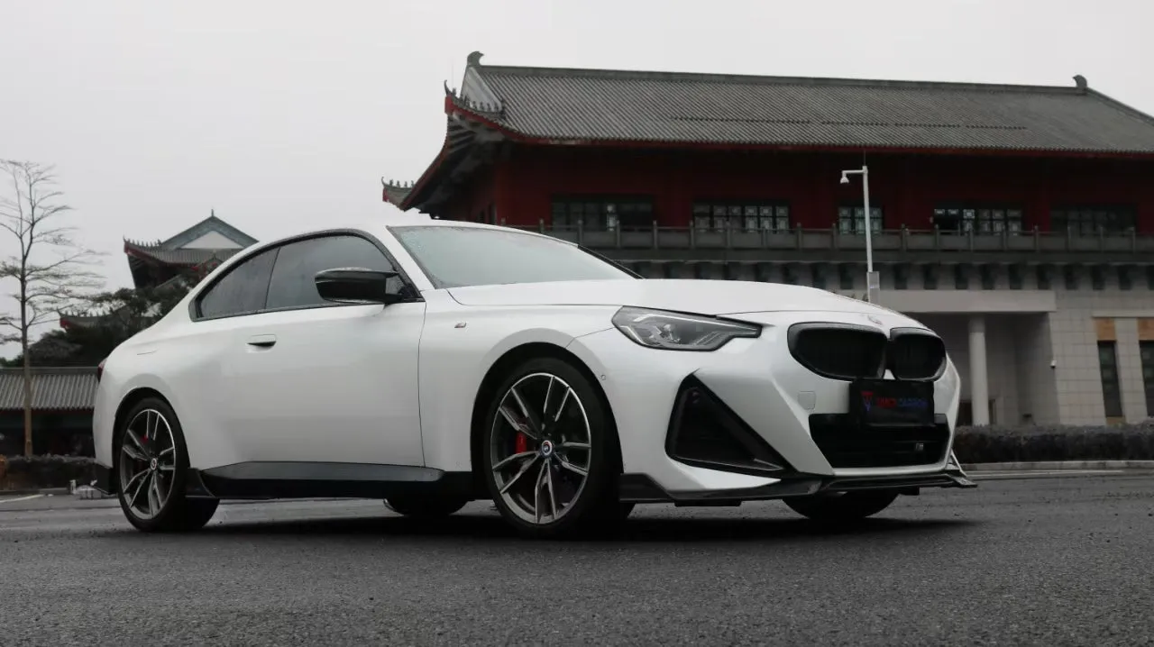 TAKD Carbon Side Skirts for BMW 2 Series 230i M240i G42 2022-ON Carbon Fiber