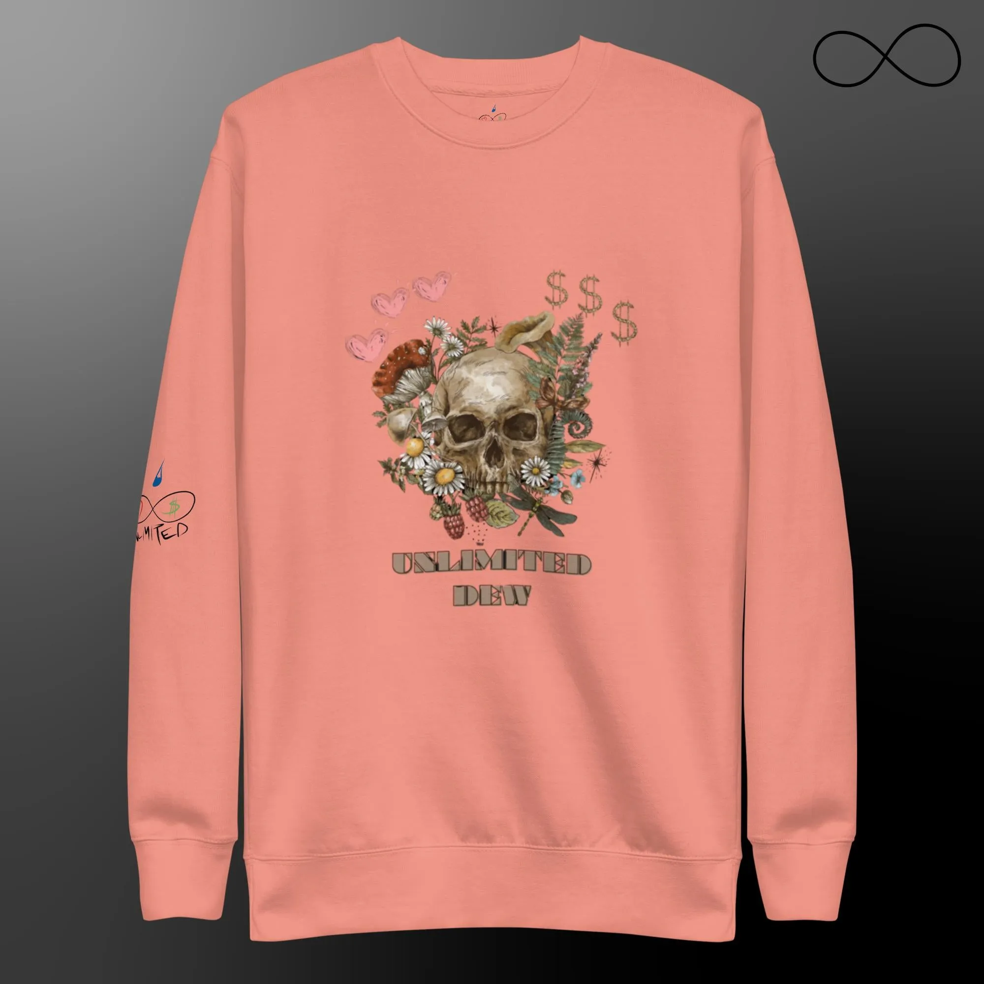 Triple Skull Dew Unisex Sweatshirt