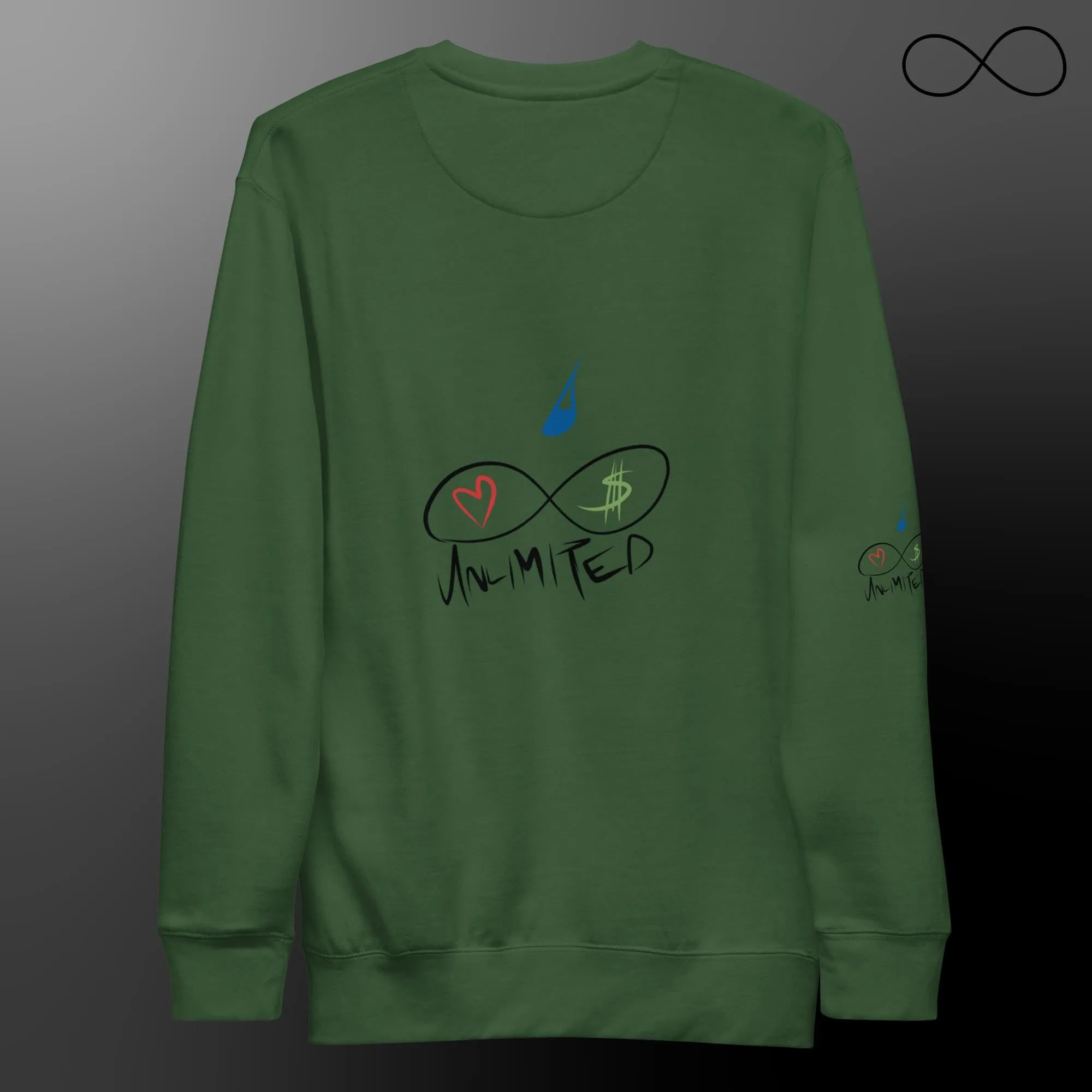 Triple Skull Dew Unisex Sweatshirt
