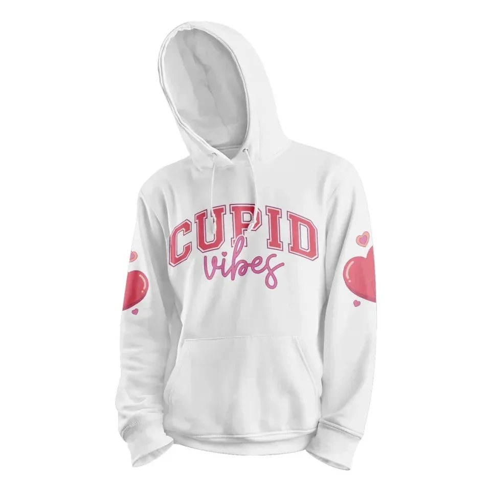 Unique Gift,Personalized Romantic Rose Hoodies, Custom Love-Themed Comfortable Unisex Sweatshirt, Best Gift for Valentine's Day