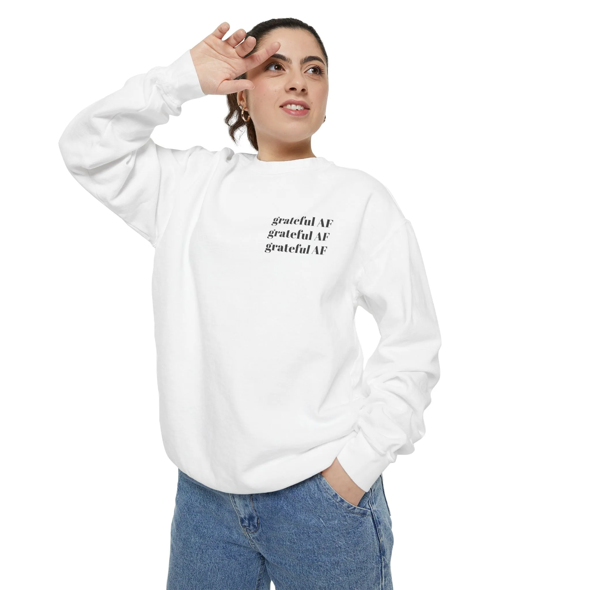 Unisex Garment-Dyed Sweatshirt