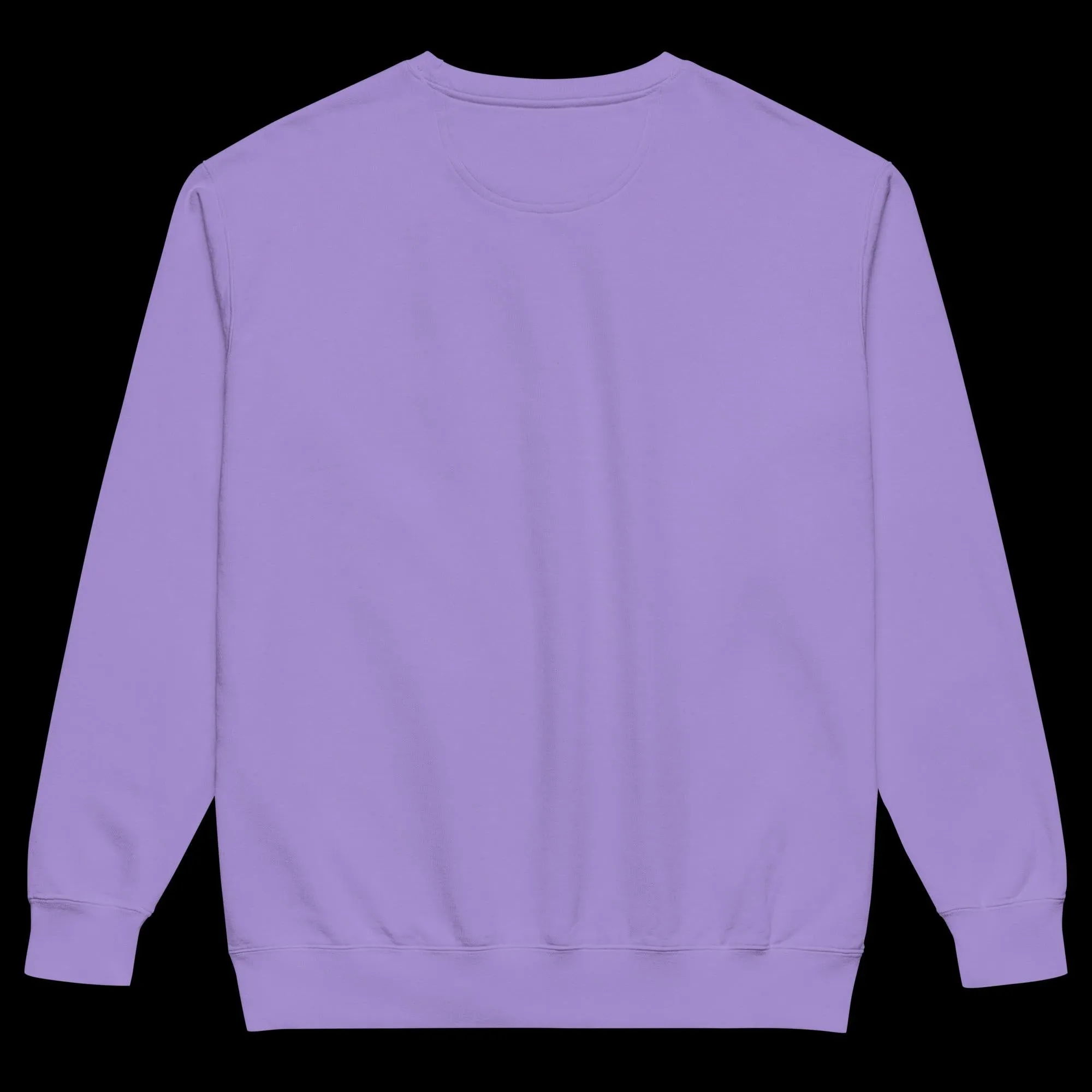 Unisex garment-dyed sweatshirt