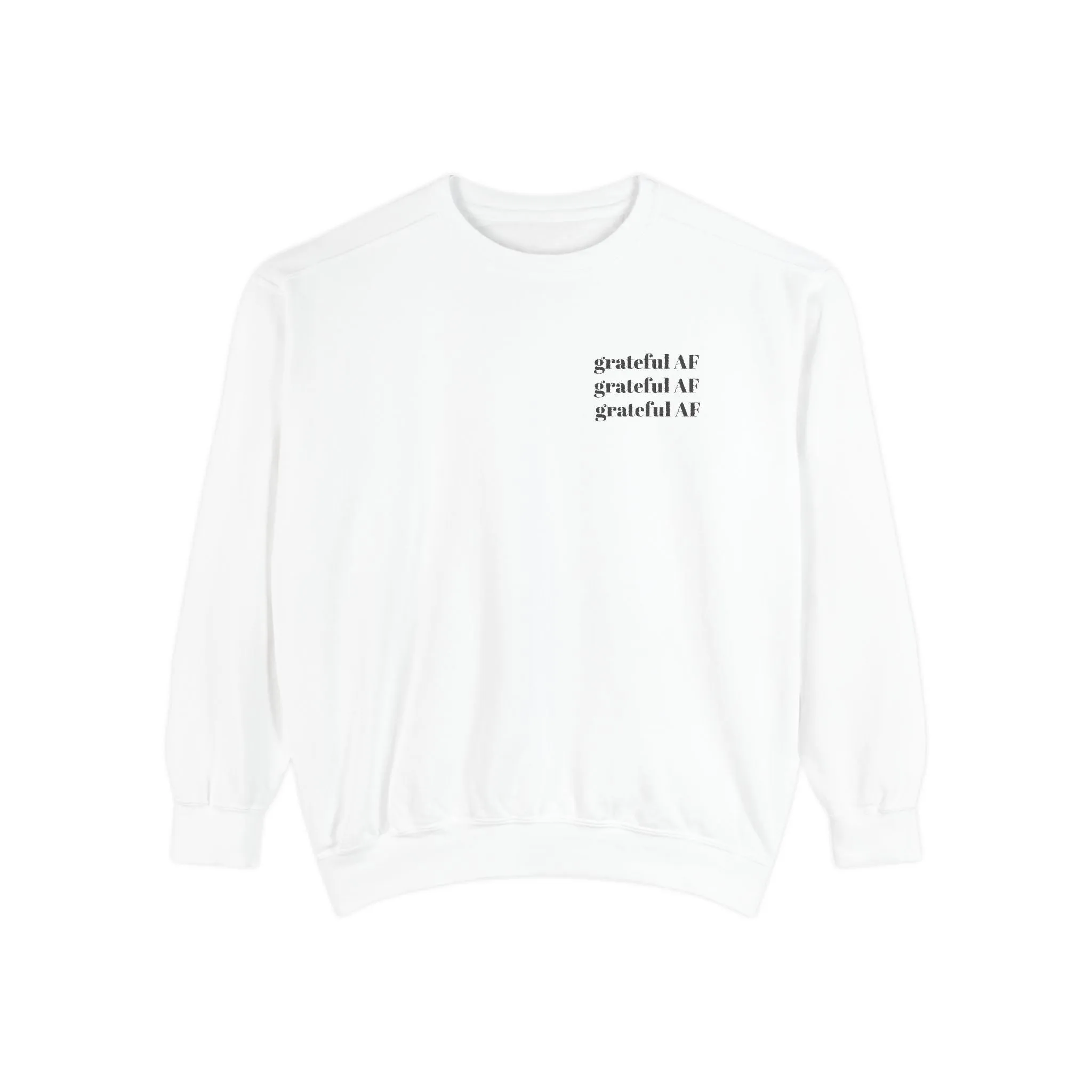 Unisex Garment-Dyed Sweatshirt