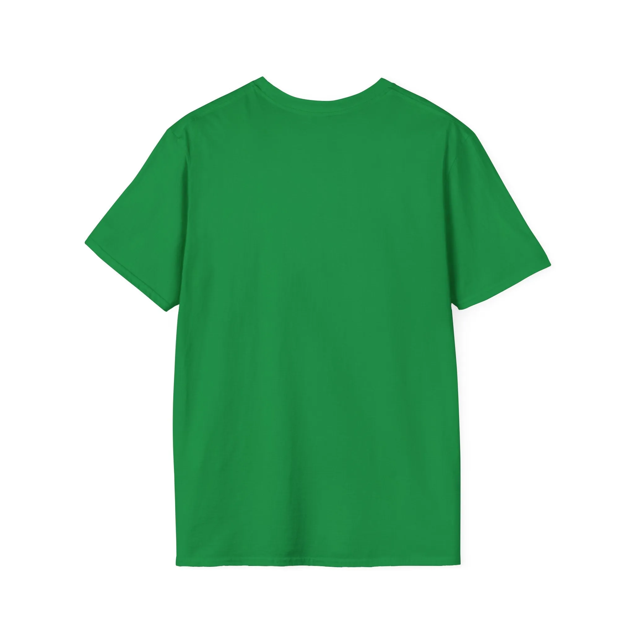 Unisex Softstyle T-Shirt - Black Distressed Logo - Plain Back (BEST SELLER)