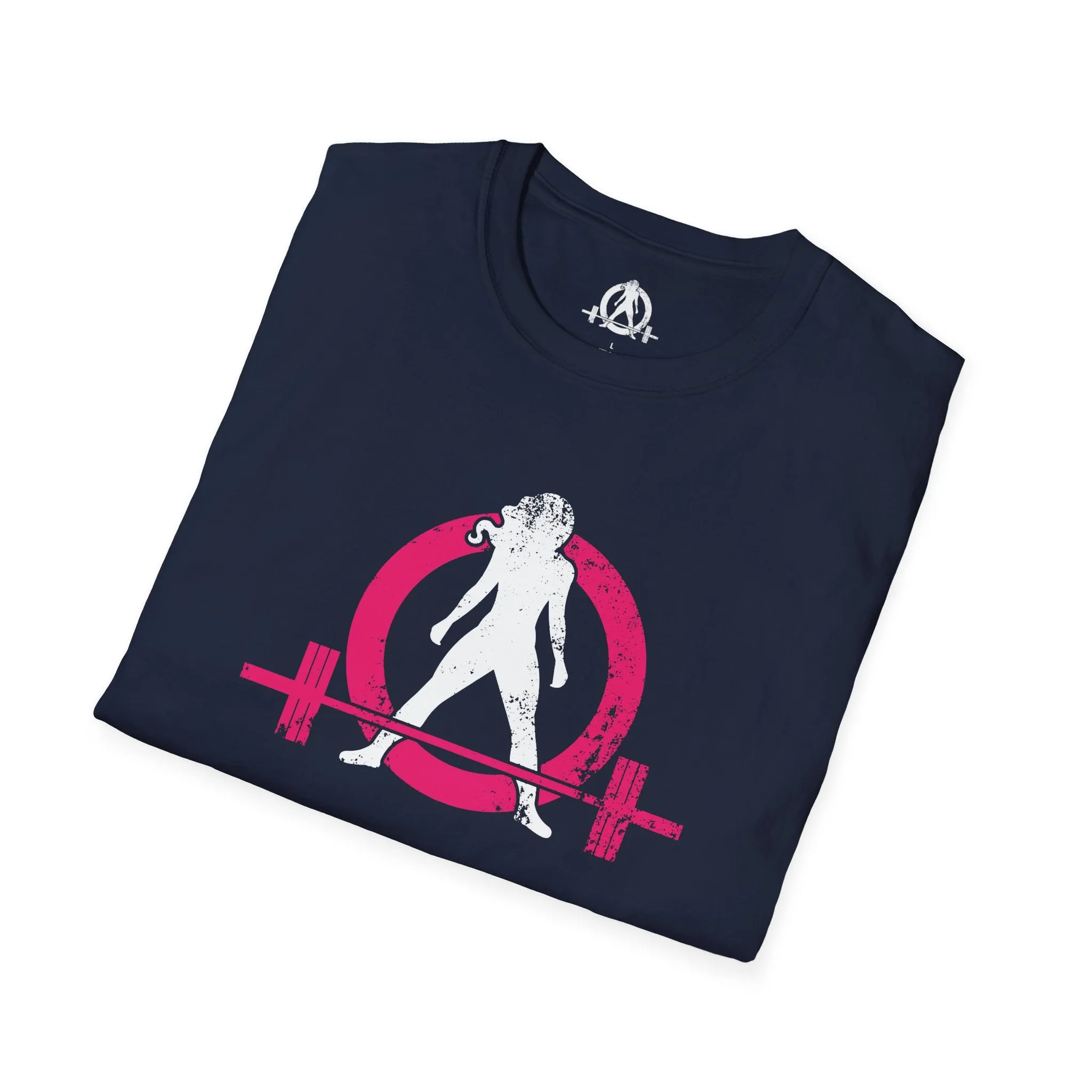 Unisex Softstyle T-Shirt - Color Distressed Logo - Plain Back